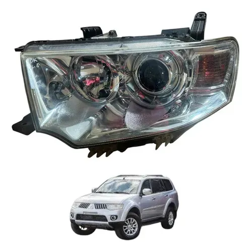 Farol Esquerdo Mitsubishi Dakar 2009 2010 2011 2012 2013 Esquerdo/motorista