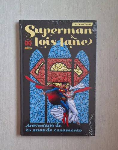 HQ capa dura Superman e Lois Lane 25 anos de Casamento