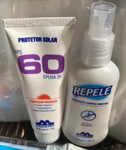 Protetor - R$ 29,99 / Repelente - R$ 24,99 (produtos de uso profissional)