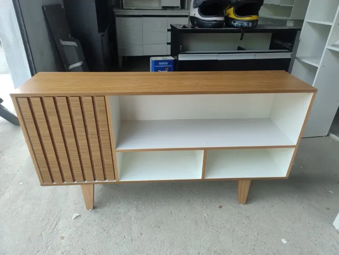 Rack para tv até 55" amadeirado