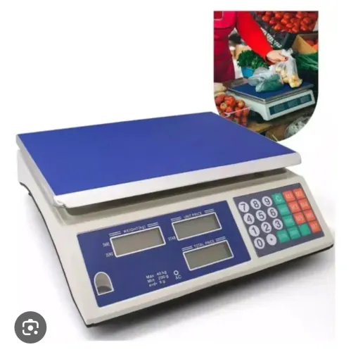 Balança digital 40kg Bivolt bateria comércio sacolão açougue restaurante