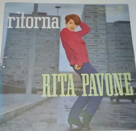 Lp,Rita Pavone,Ritorna,Rca,Bbl 178,Nacional