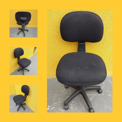 Cadeira escritorio secretária giratória 