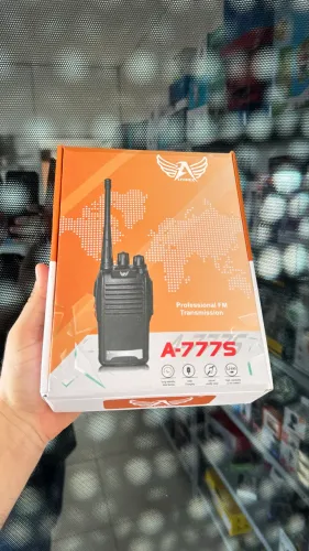 Rádio comunicador com fone (kit com 2 unidades)