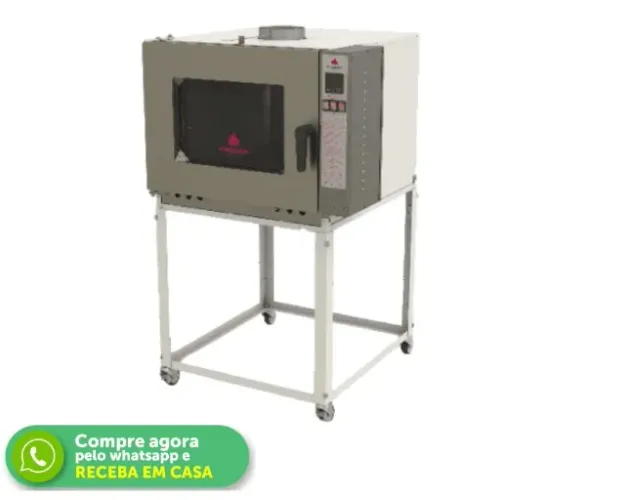 Forno Turbo Elétrico Progás 5 Esteiras Trifásico - 380v