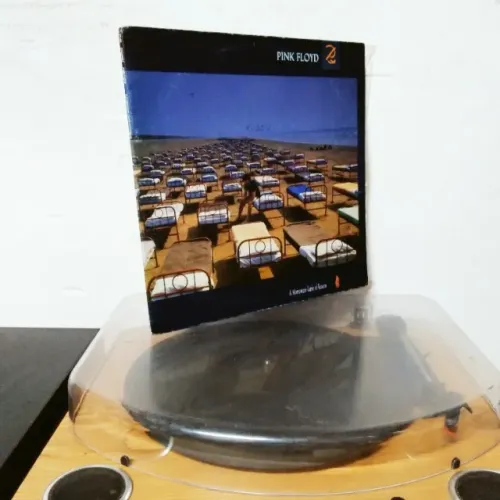LP Pink Floyd - A Momentary Lapse Of Reason - Com encarte - Capa Gatefold