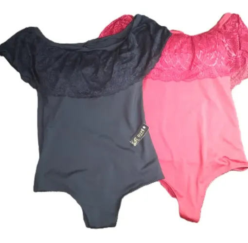  Promoção. Body Feminino Ciganinha Ombro a Ombro com babado ( KIT COM 2 PEÇAS )
