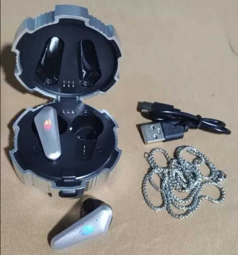 Fones X35. Touch/  Control Earbuds + Corrente