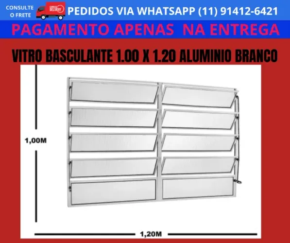 vitro basculante duplo - modelo vd7