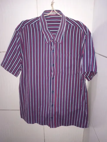 Camisa Social Mangas Curtas Masculino G