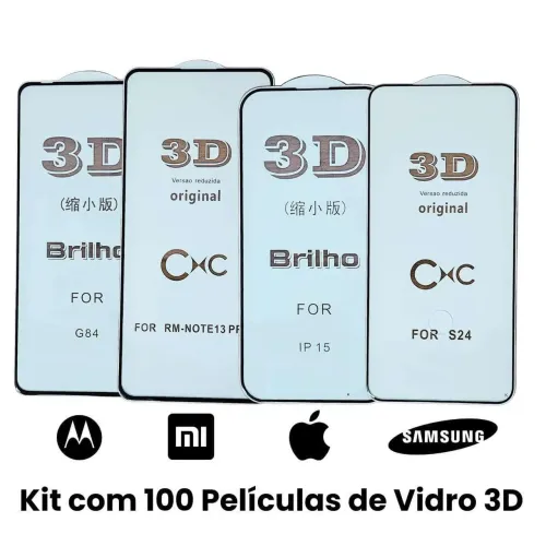 Películas de vidro/3D