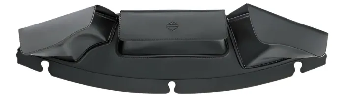 Porta Objetos Triplo para Carenagem Parabrisa Harley Electra Street Glide 14-24