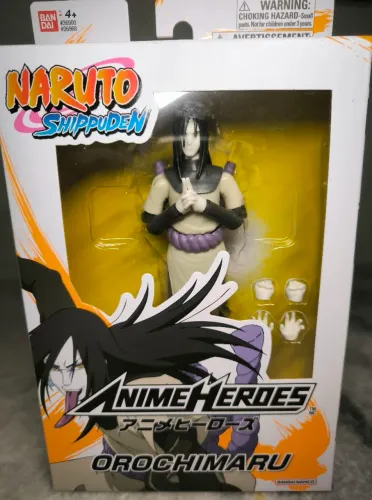 Boneco Orochimaru Naruto Shippuden Anime Heroes