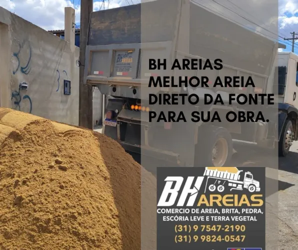 Areia Fina,Media e Grossa direto de Esmeralda