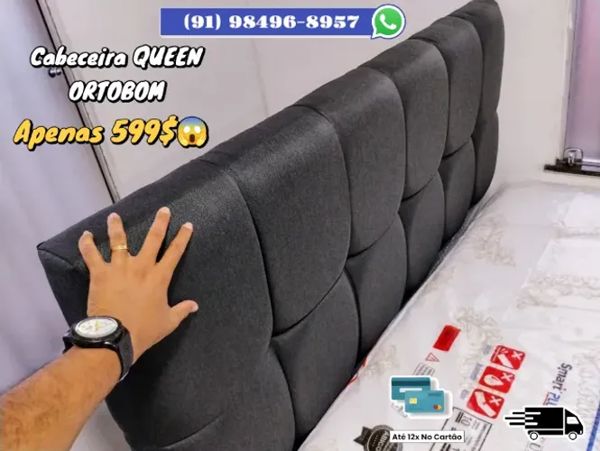 CABECEIRA QUEEN ORTOBOM 