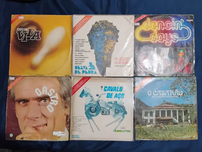 Lote Lps trilhas de novelas 