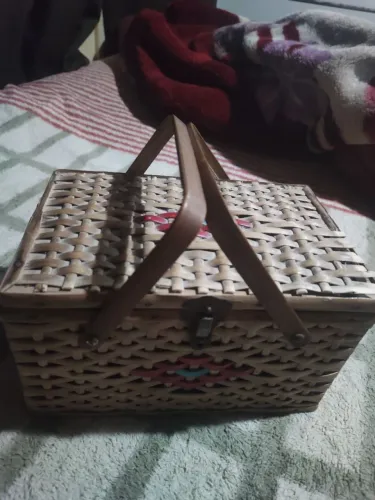 Mini cesta de piquenique 