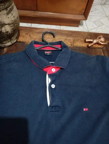 Camisa Polo Azul Marinho Jeandarrot. GG