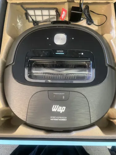 Aspirador Robô Inteligente Varre Passa Pano Com Sensor Bivolt Wap