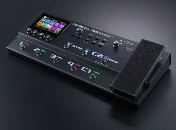 BOSS GX-100 Pedaleira multiefeitos para guitarra e baixo Gx100 Gx 100