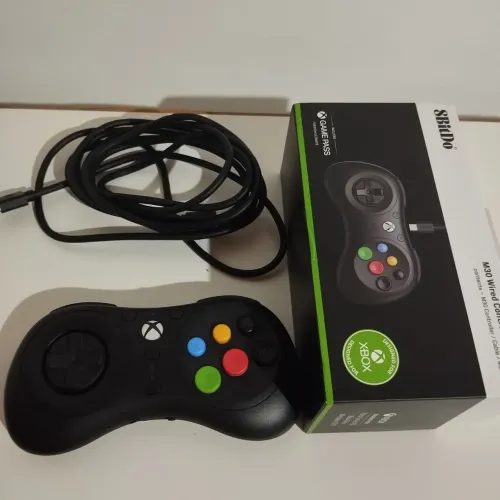 Controle M30 wired da 8bitdo