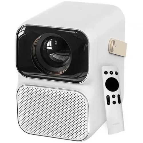 Projetor Inteligente Xiaomi Wambo T6 Max 550 Lumens Bivolt Cor Branco