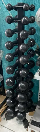 Torre Halteres bola emb Completo do 1 ao 10 kg 
