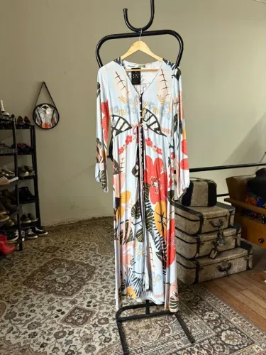 Vestido farm longo tam P