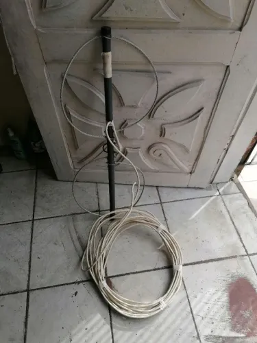Antena de TV Digital - Cabo Coaxial - UHF/VHF