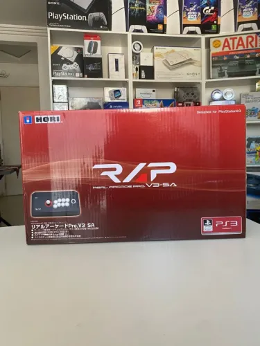 Vendo Controle HORI Real Arcade Pro V3-SA ps3 Japonês - Semi novo 