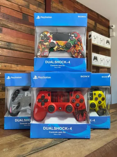 Controle PS4 PC TV LG Samsung Playstation ENTREGAMOS COM GARANTIA 