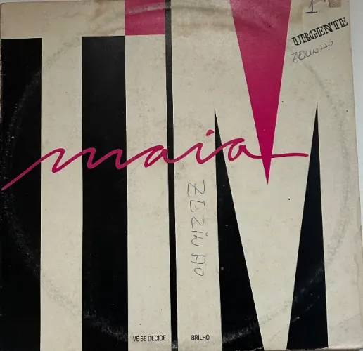 Disco de Vinil LP Tim Maia Brilho/Vê se decide