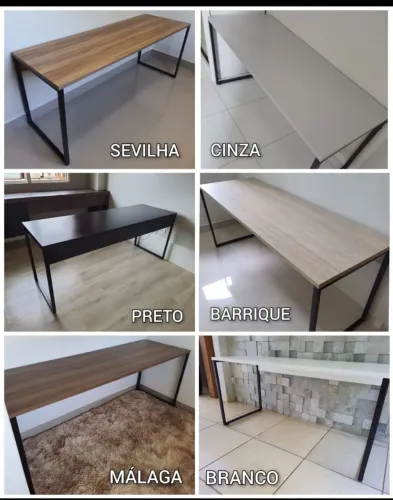 Escrivaninha Industrial PROMOÇÃO 1.20m x 60cm. Entrego