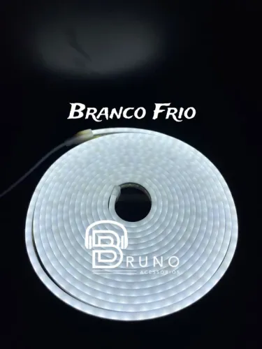 Mangueira Neon Branco Frio - Iluminação para sua casa ou projeto