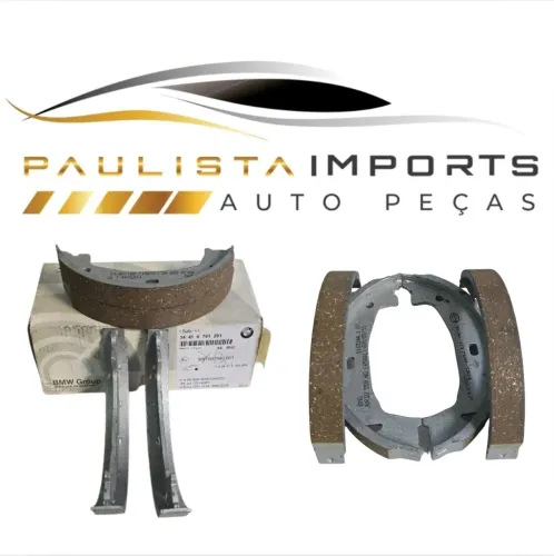 Jogo Sapatas Lona Freio Bmw 320 Z4 120 125 Série 1 3 4 ( Original 34416761291