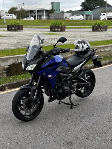 Moto Yamaha Mt 09 Tracer 2018 Azul