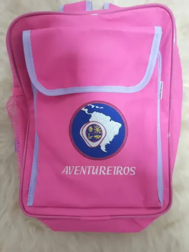 Mochila Infantil Aventureiros - Rosa