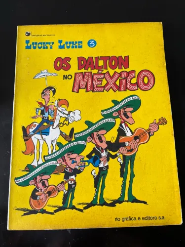 LUCKY LUKE - OS DALTON NO MÉXICO - rio gráfica e editora s.a - 1973. 