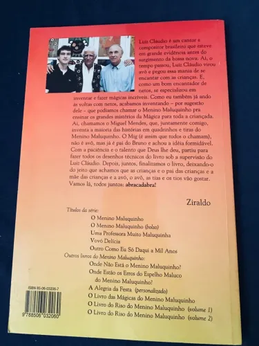 Livro de mágicas - O menino maluquinho 
