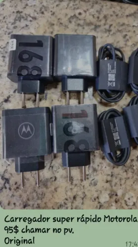 Carregador original Motorola 