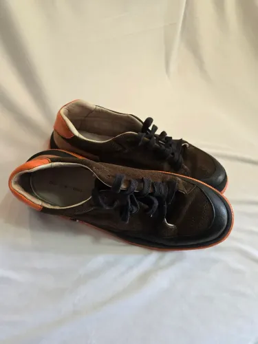 Osklen 43 Hybrid Sapa Tênis Marron Laranja Casual