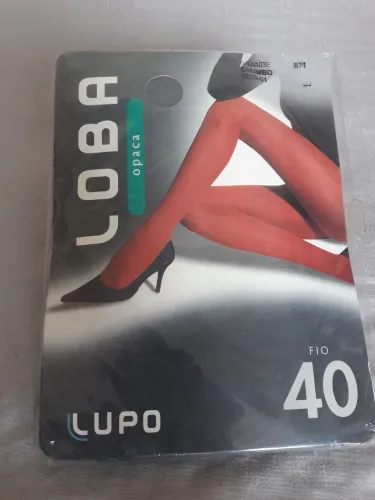 Meia Calça Loba Fio 40 Opaca CINZA CHUMBO - Tam M e G - ITENS NOVOS