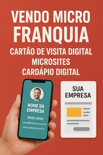 Micro Franquia de Cartão de Visita Digital
