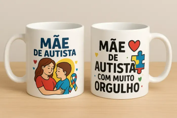 canecas Temáticas Autismo