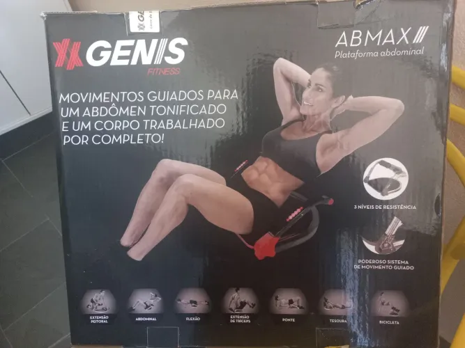 APARELHO DE GINÁSTICA ABIMAX POLISHOP SEMI NOVO