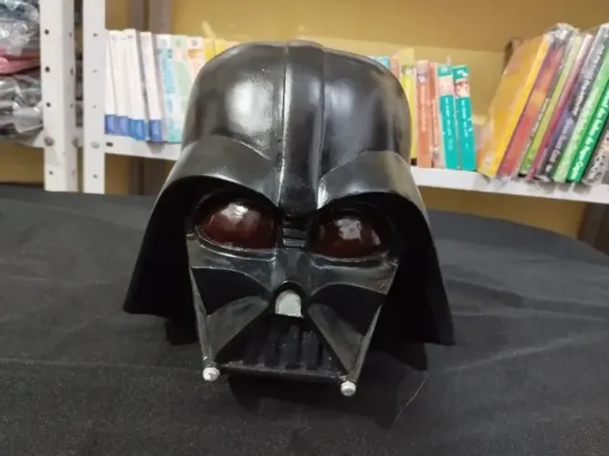 Cofre de gesso personalizado Capacete Darth Vader