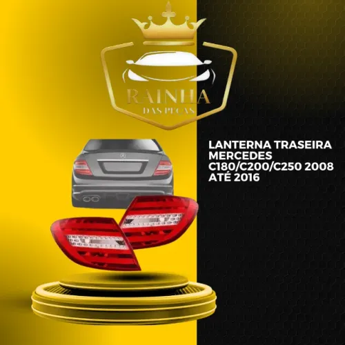 Lanterna Traseira Mercedes C180/C200/C250 2008 até 2016                                   