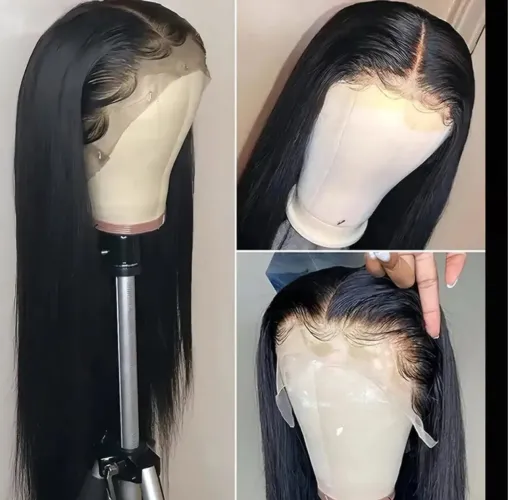 Lace Front Lisa Preta - Cabelo Humano 65cm