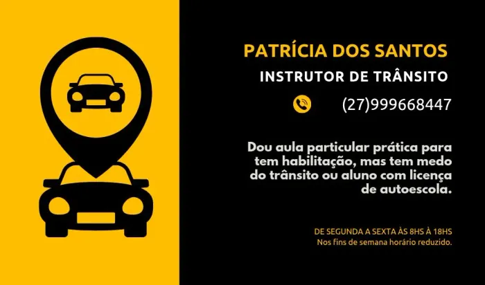 Instrutor de trânsito com credenciamento do Detran 