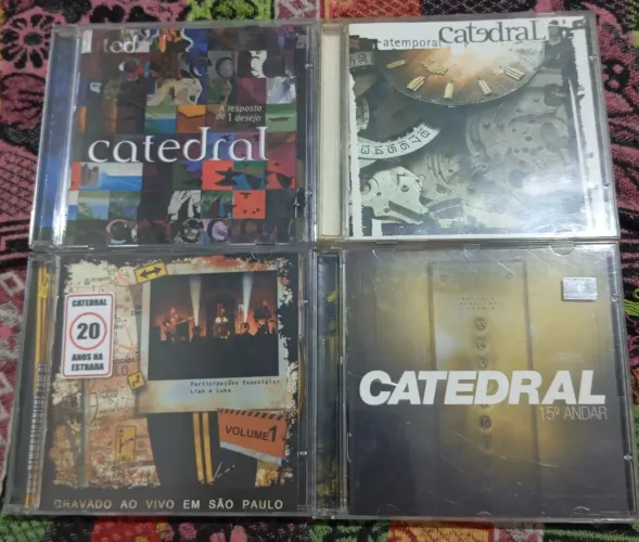 Cds Banda Catedral,lote ,4 cds perfeitos 